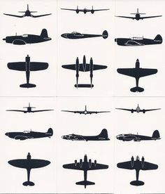 aircraft silouettes-111015