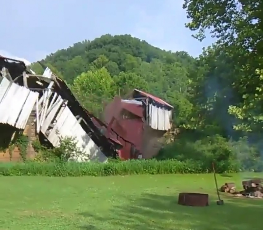 Knowlton Long Bridge collapse